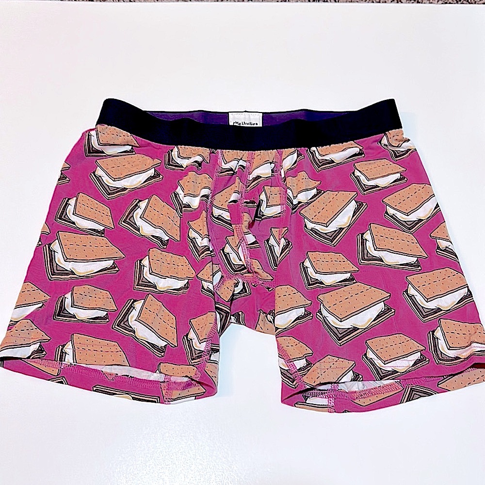 MeUndies Men’s Boxer Briefs S’mores Pattern